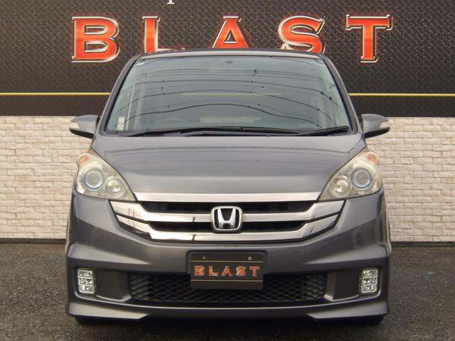 ステップワゴン スパーダS HDDナビ スマートスタイルED ローダウン フリップダウンモニター 7人乗り 両側パワスラ フルセグTV 純正HDDナビ TVキャンセラー 純正18AW バックカメラ スマートキー HIDヘッドライト フォグ(5枚目)