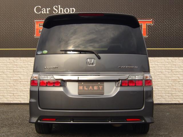 ステップワゴン スパーダS HDDナビ スマートスタイルED ローダウン フリップダウンモニター 7人乗り 両側パワスラ フルセグTV 純正HDDナビ TVキャンセラー 純正18AW バックカメラ スマートキー HIDヘッドライト フォグ(6枚目)