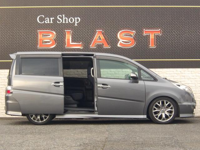 ステップワゴン スパーダS HDDナビ スマートスタイルED ローダウン フリップダウンモニター 7人乗り 両側パワスラ フルセグTV 純正HDDナビ TVキャンセラー 純正18AW バックカメラ スマートキー HIDヘッドライト フォグ(9枚目)