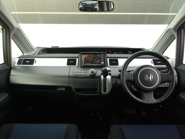 ステップワゴン スパーダS HDDナビ スマートスタイルED ローダウン フリップダウンモニター 7人乗り 両側パワスラ フルセグTV 純正HDDナビ TVキャンセラー 純正18AW バックカメラ スマートキー HIDヘッドライト フォグ(16枚目)