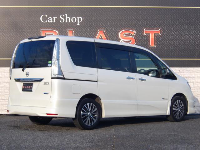 セレナ ハイウェイスター　Ｖエアロモード＋セーフティ　ＳＨＶ　全周囲カメラ　両側パワスラ　クルーズコントロール　衝突被害軽減ブレーキ　前後クリアランスソナー　Ｗエアコン　ビルトインＥＴＣ　ＬＥＤヘッドライト　ドライブレコーダー　純正１６ＡＷ（4枚目）