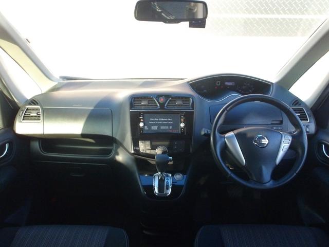 セレナ ハイウェイスター　Ｖエアロモード＋セーフティ　ＳＨＶ　全周囲カメラ　両側パワスラ　クルーズコントロール　衝突被害軽減ブレーキ　前後クリアランスソナー　Ｗエアコン　ビルトインＥＴＣ　ＬＥＤヘッドライト　ドライブレコーダー　純正１６ＡＷ（17枚目）