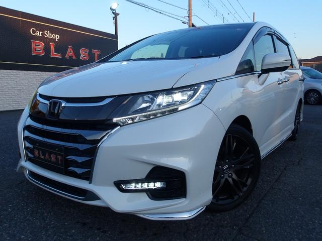 オデッセイ アブソルート・ホンダセンシング　中期型　ワンオーナー　ＡｐｐｌｅｃａｒＰｌａｙ　フリップダウンモニター　ハーフレザーシート　Ｂｌｕｅｔｏｏオーディオ　パワーシート　純正９インチメモリナビ　フルセグＴＶ　両側パワスラ　バックカメラ（10枚目）