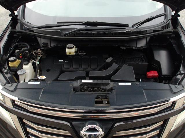 エルグランド ２５０ハイウェイスターアーバンクロム　ローダウン　後席モニター　ハーフレザー　両側パワスラ　Ｗエアコン　純正メモリナビ　フルセグＴＶ　Ｂｌｕｅｔｏｏ　前後ドラレコ　バックカメラ　クルコン　ＬＥＤヘッドライト　純正１８ＡＷ　ビルトインＥＴＣ（38枚目）