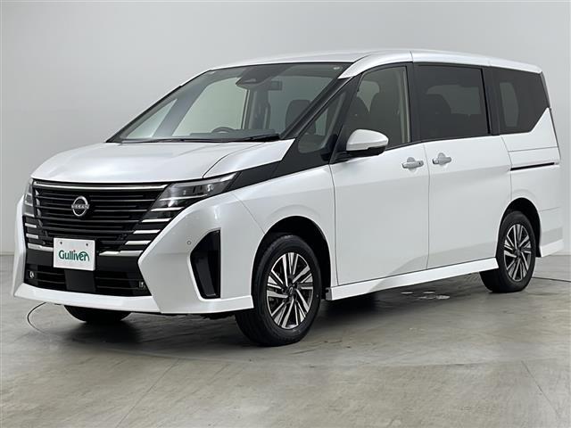 セレナ ハイウェイスターＶ　純正ナビ＆ＢＴ＆ＵＳＢ　全方位カメラ　衝突被害軽減ブレーキ　レーンキープアシスト　レーダークルーズコントロール　プロパイロット　前席シートヒーター　ステアリングヒーター　デジタルインナーミラー（2枚目）
