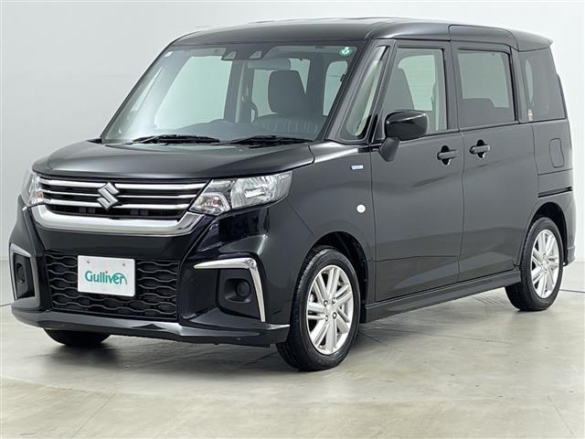 ソリオ ハイブリッドＭＸ　社外ナビ＆ＢＴ＆ＣＤ＆ＤＶＤ＆ＴＶ＆ＡＵＸ　バックカメラ　左側パワースライドドア　クルコン　レーンキープアシスト　前席シートヒーター　社外フロアマット　ステアリングスイッチ　スズキセーフティサポート（2枚目）