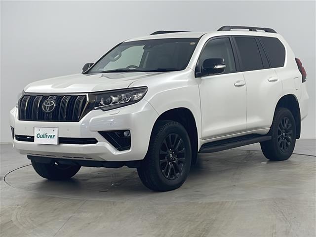 ランドクルーザープラド TX Lパッケージ・ブラックエディション スマートキー&プッシュスタート/寒冷地仕様/純正ナビ(TV/BT/AppleCarPlay/AndroidAuto)/全方位カメラ/リアスポイラー/革シート/前席パワーシート&シートヒーター/クルコン(2枚目)