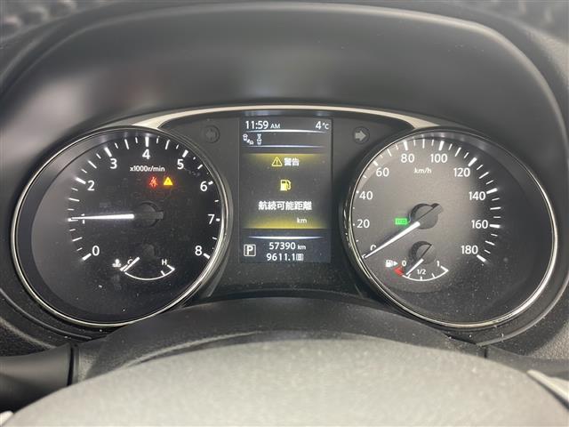 エクストレイル ２０Ｘ　エマージェンシーブレーキパッケージ　・パートタイム４ＷＤ・純正ナビ（ＣＤ／ＢＴ／フルセグＴＶ／ＳＤ／ＵＳＢ）・全方位カメラ・エマージェンシーブレーキ・シートヒーター（前席）・クルーズコントロール・ビルトインＥＴＣ・アイドリングストップ（9枚目）