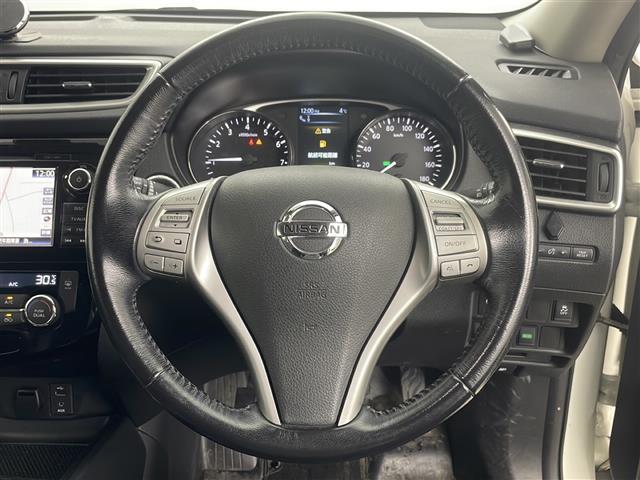 エクストレイル ２０Ｘ　エマージェンシーブレーキパッケージ　・パートタイム４ＷＤ・純正ナビ（ＣＤ／ＢＴ／フルセグＴＶ／ＳＤ／ＵＳＢ）・全方位カメラ・エマージェンシーブレーキ・シートヒーター（前席）・クルーズコントロール・ビルトインＥＴＣ・アイドリングストップ（10枚目）