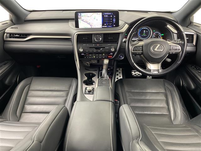 RX RX450h 4WD サンルーフ 純正ナビ・全方位カメラ パワーバックドア レクサスセーフティーシステム オートクルーズコントロール ブラインドスポットモニター パドルシフト レザーシート 前席パワーシート LED(42枚目)