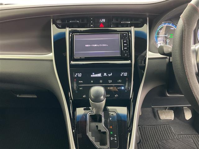 ハリアーハイブリッド プレミアム　スタイルモーヴ　４ＷＤ　モデリスタエアロ（フロント，サイド，リア）　社外ナビ　バックカメラ　パワーバックドア　クルーズコントロール　ハーフレザーシート　Ｄ席シートメモリー　前席パワーシート　前席シートヒーター　ＥＴＣ（13枚目）