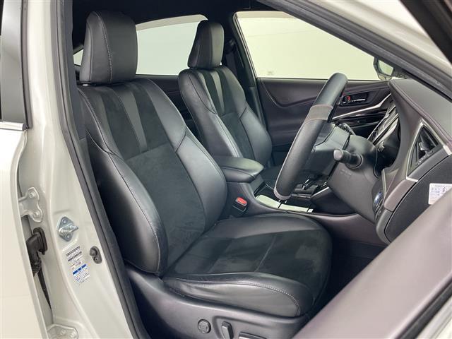 ハリアーハイブリッド プレミアム　スタイルモーヴ　４ＷＤ　モデリスタエアロ（フロント，サイド，リア）　社外ナビ　バックカメラ　パワーバックドア　クルーズコントロール　ハーフレザーシート　Ｄ席シートメモリー　前席パワーシート　前席シートヒーター　ＥＴＣ（22枚目）