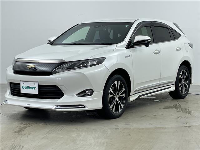 ハリアーハイブリッド プレミアム　スタイルモーヴ　４ＷＤ　モデリスタエアロ（フロント，サイド，リア）　社外ナビ　バックカメラ　パワーバックドア　クルーズコントロール　ハーフレザーシート　Ｄ席シートメモリー　前席パワーシート　前席シートヒーター　ＥＴＣ（32枚目）