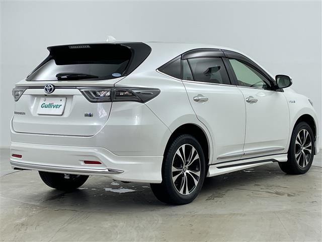 ハリアーハイブリッド プレミアム　スタイルモーヴ　４ＷＤ　モデリスタエアロ（フロント，サイド，リア）　社外ナビ　バックカメラ　パワーバックドア　クルーズコントロール　ハーフレザーシート　Ｄ席シートメモリー　前席パワーシート　前席シートヒーター　ＥＴＣ（33枚目）