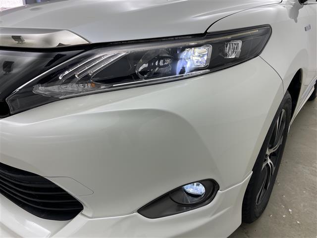 ハリアーハイブリッド プレミアム　スタイルモーヴ　４ＷＤ　モデリスタエアロ（フロント，サイド，リア）　社外ナビ　バックカメラ　パワーバックドア　クルーズコントロール　ハーフレザーシート　Ｄ席シートメモリー　前席パワーシート　前席シートヒーター　ＥＴＣ（39枚目）
