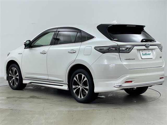 ハリアーハイブリッド プレミアム　スタイルモーヴ　４ＷＤ　モデリスタエアロ（フロント，サイド，リア）　社外ナビ　バックカメラ　パワーバックドア　クルーズコントロール　ハーフレザーシート　Ｄ席シートメモリー　前席パワーシート　前席シートヒーター　ＥＴＣ（43枚目）