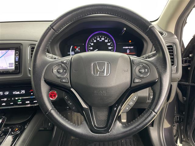 ヴェゼル ハイブリッドＸ・ホンダセンシング　１オーナー　純正ナビ＆ＴＶ＆ＢＴ　バックカメラ　パドルシフト　アダプティブクルーズコントロール　寒冷地仕様　フロントワイパーデアイサー　ドアミラーヒーター　前席シートヒーター　純正リモコンスターター（9枚目）