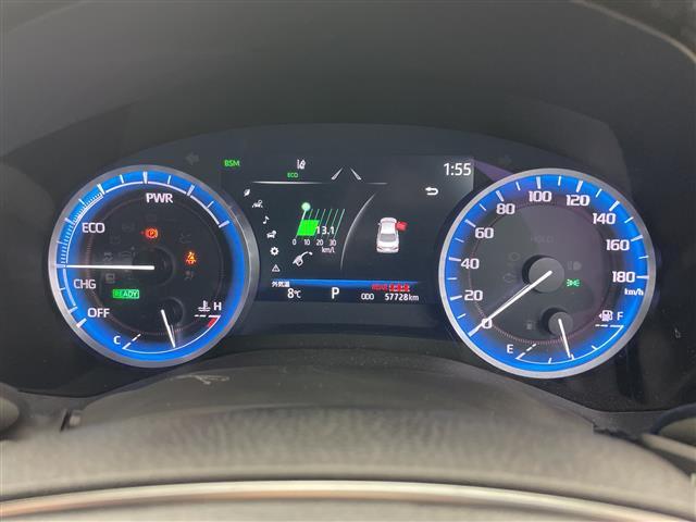 クラウンハイブリッド RSアドバンス Four ・ワンオーナー・4WD・寒冷地仕様・純正ナビ・バックカメラ・トヨタセーフティセンス・ブラインドスポットモニター・レーダークルーズコントロール・ヘッドアップディスプレイ・レザーシート・前席パワーシート(9枚目)