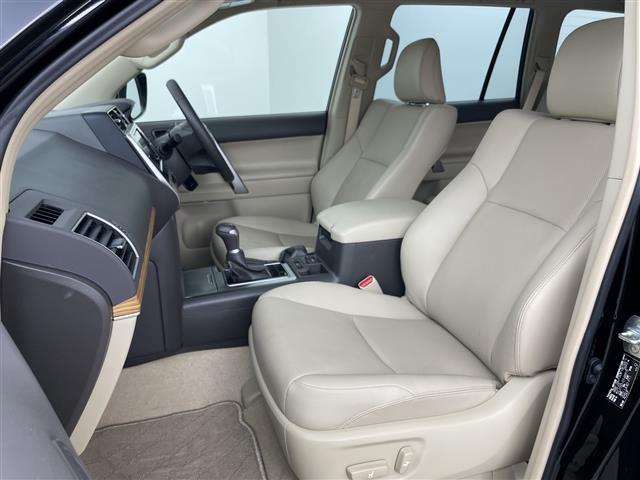 ランドクルーザープラド TX Lパッケージ レザーシート(ベージュ) パワーシート シートヒーター ベンチレーション ルーフレール 社外ナビ フルセグTV BT バックカメラ レーダークルーズコントロール ビルトインETC 横滑り防止(28枚目)