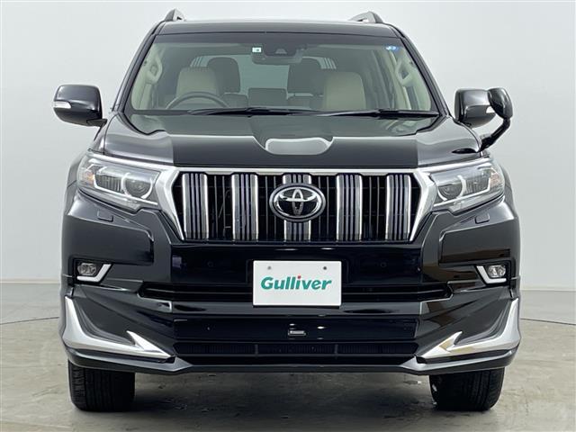 ランドクルーザープラド TX Lパッケージ レザーシート(ベージュ) パワーシート シートヒーター ベンチレーション ルーフレール 社外ナビ フルセグTV BT バックカメラ レーダークルーズコントロール ビルトインETC 横滑り防止(35枚目)