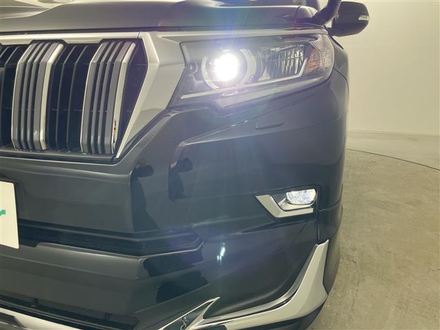 ランドクルーザープラド TX Lパッケージ レザーシート(ベージュ) パワーシート シートヒーター ベンチレーション ルーフレール 社外ナビ フルセグTV BT バックカメラ レーダークルーズコントロール ビルトインETC 横滑り防止(40枚目)