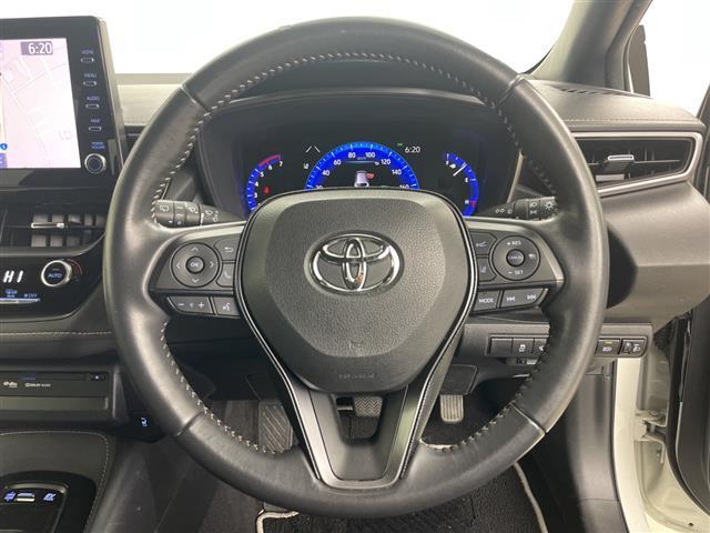 カローラツーリング ハイブリッド ダブルバイビー 4WD 純正ナビ バックカメラ トヨタセーフティーセンス レーダークルーズコントロール ハーフレザーシート 前席シートヒーター ステアリングヒーター ビルトインETC LEDヘッドライト スマートキー(10枚目)