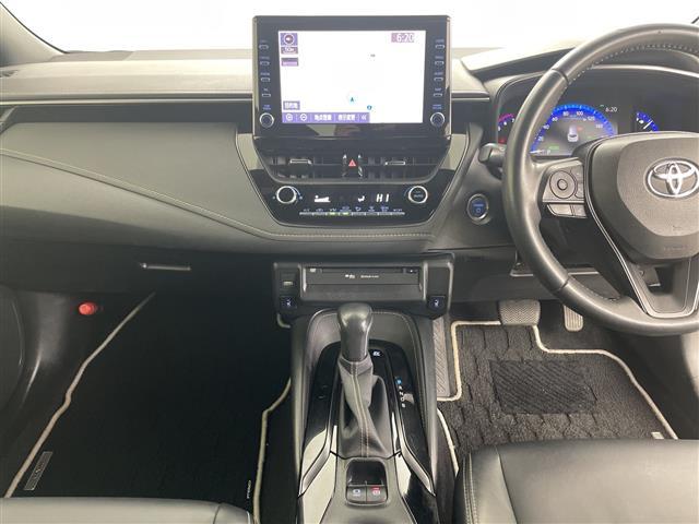 カローラツーリング ハイブリッド ダブルバイビー 4WD 純正ナビ バックカメラ トヨタセーフティーセンス レーダークルーズコントロール ハーフレザーシート 前席シートヒーター ステアリングヒーター ビルトインETC LEDヘッドライト スマートキー(13枚目)