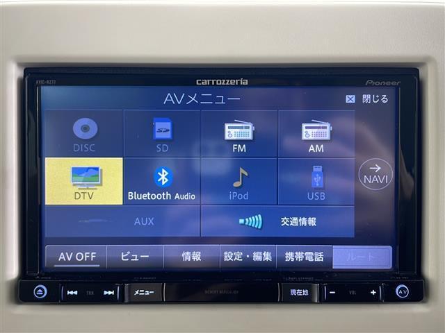 Ｘ　４ＷＤ　社外メモリナビ　フルセグＴＶ　ＣＤ／ＤＶＤ／ＢＴ／ＳＤ／ｉＰｏｄ　ドライブレコーダー　プッシュスタート　スマートキー　スペアキー　エンジンスターター　ＨＩＤヘッドライト　オートライト(6枚目)