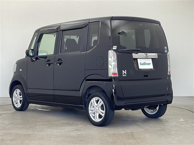Ｎ－ＢＯＸ Ｇ　４ＷＤ　社外ナビ　バックカメラ　前席シートヒーター　プッシュスタート　横滑り防止装置　ＥＴＣ　社外フロアマット　社外アルミホイール　ハロゲンライト　スマートキー　スペアキー　社外エンジンスターター（35枚目）