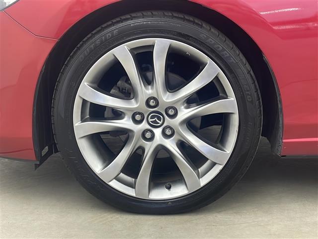 アテンザセダン ２５Ｓ　Ｌパッケージ　純正ナビ　バックカメラ　クルーズコントロール　車線逸脱　ＲＶＭ　パドルシフト　ステアリングスイッチ　ｉ－ｓｔｏｐ　プッシュスタート・スマートキー　スペアキー１本　前席パワーシート　前席シートヒーター（35枚目）