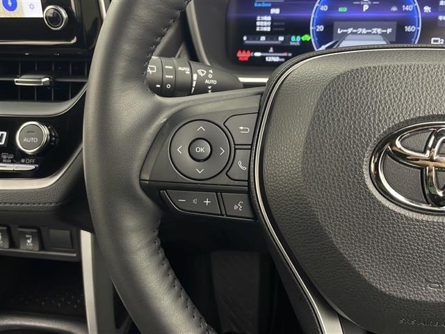 カローラクロス ハイブリッド　Ｚ　４ＷＤ　メモリ純正ナビ　Ｂｌｕｅｔｏｏｔｈ　フルセグ　バックカメラ　ビルトインＥＴＣ　クルーズコントロール　レーンキープアシスト　車線逸脱警報　ステアリングヒーター　クリアランスソナー（11枚目）