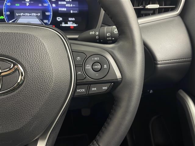 カローラクロス ハイブリッド　Ｚ　４ＷＤ　メモリ純正ナビ　Ｂｌｕｅｔｏｏｔｈ　フルセグ　バックカメラ　ビルトインＥＴＣ　クルーズコントロール　レーンキープアシスト　車線逸脱警報　ステアリングヒーター　クリアランスソナー（12枚目）