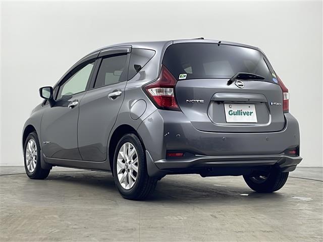 ノート ｅ－パワー　Ｘ　ＦＯＵＲ　純正ナビ　フルセグＴＶ　バックカメラ　ＥＴＣ　横滑り防止装置　衝突被害軽減システム　クリアランスソナー　ライトレベライザー　レーンキープアシスト　純正ＡＷ　純正フロアマット　コーナーセンサー（35枚目）