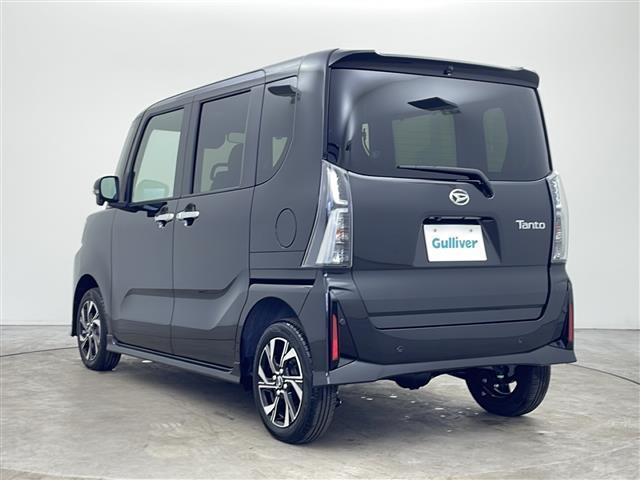 タント カスタムX 4WD バックカメラ装着車両 両側パワースライドドア ウェルカムオープン シートヒーター ハーフレザーシート オートブレーキホールド スマートキー スペアキー オートライト リアサンシェード LED(36枚目)