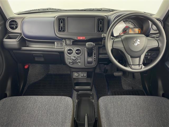 アルト Ｌ　スズキセーフティサポート　前席シートヒーター　衝突被害軽減システム　クリアランスソナー　横滑り防止装置　レーンキープアシスト　アイドリングストップ　ライトレベライザー　純正フロアマット　リモコンキー（2枚目）