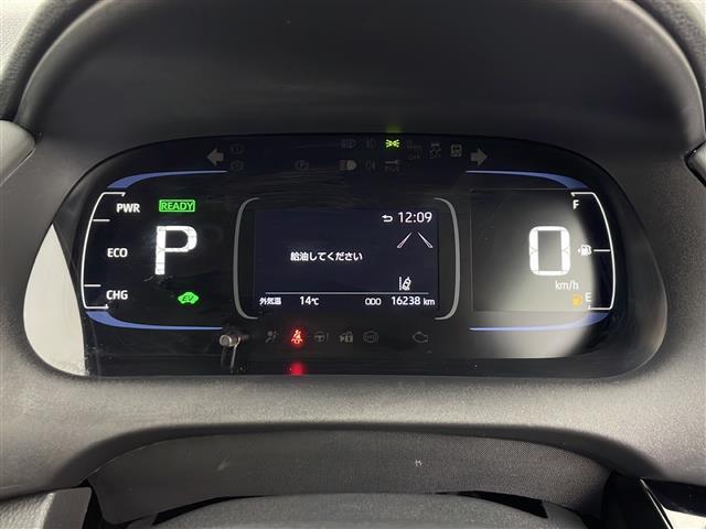 アクア G 純正ナビ バックカメラ スマートキー ETC クルーズコントロール 革巻きステアリング LEDヘッドライト AC100V プッシュスタート 寒冷地仕様 ミラーヒーター ドライブレコーダー オートライト(6枚目)