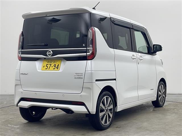 ルークス ハイウェイスター Gターボ 4WD 社外SDナビ Bluetooth CD DVD フルセグ 全方位カメラ ETC 前後コーナーセンサー クルーズコントロール 両側パワースライドドア 社外AW 前後シートヒーター(32枚目)