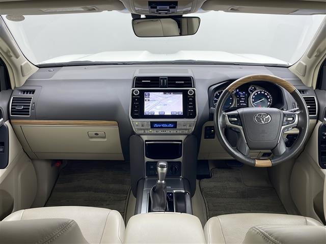 ランドクルーザープラド TX Lパッケージ 純正ナビ バックカメラ フルセグTV モデリスタエアロ サンルーフ 前席パワーシート 衝突被害軽減システム フロントワイパーデアイサー 横滑り防止装置 スマートキー プッシュスタート(2枚目)