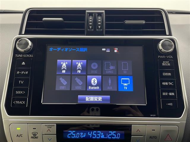 ランドクルーザープラド TX Lパッケージ 純正ナビ バックカメラ フルセグTV モデリスタエアロ サンルーフ 前席パワーシート 衝突被害軽減システム フロントワイパーデアイサー 横滑り防止装置 スマートキー プッシュスタート(3枚目)