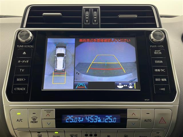 ランドクルーザープラド TX Lパッケージ 純正ナビ バックカメラ フルセグTV モデリスタエアロ サンルーフ 前席パワーシート 衝突被害軽減システム フロントワイパーデアイサー 横滑り防止装置 スマートキー プッシュスタート(4枚目)