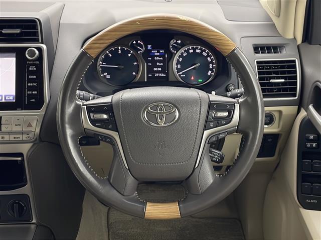 ランドクルーザープラド TX Lパッケージ 純正ナビ バックカメラ フルセグTV モデリスタエアロ サンルーフ 前席パワーシート 衝突被害軽減システム フロントワイパーデアイサー 横滑り防止装置 スマートキー プッシュスタート(5枚目)