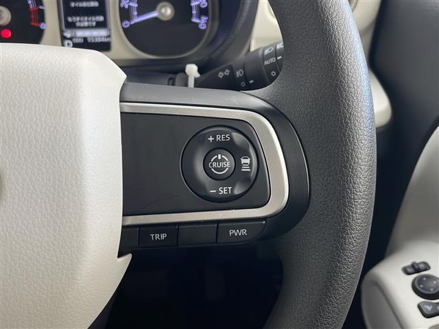 ムーヴキャンバス ストライプスＧターボ　社外ナビ　ワンセグＴＶ　衝突被害軽減防止ブレーキ　レーダークルーズコントロール　レーンキープアシスト　クリアランスソナー　バックカメラ　両側パワースライドドア　ホットカップホルダー　ＥＴＣ　ＬＥＤ（4枚目）