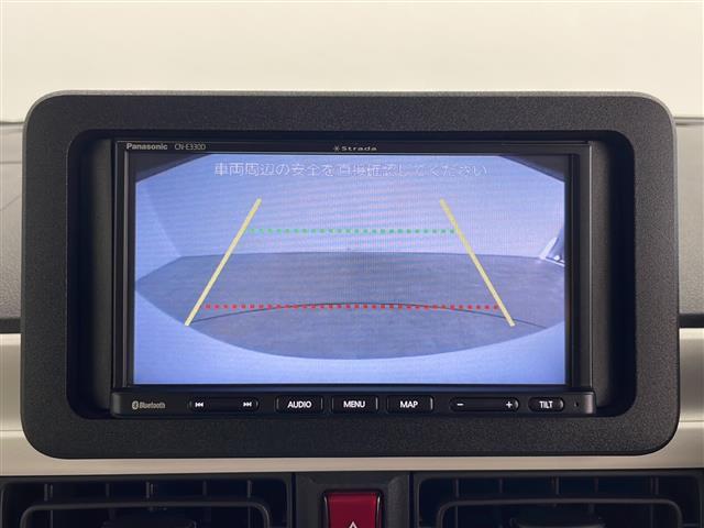 ムーヴキャンバス ストライプスＧターボ　社外ナビ　ワンセグＴＶ　衝突被害軽減防止ブレーキ　レーダークルーズコントロール　レーンキープアシスト　クリアランスソナー　バックカメラ　両側パワースライドドア　ホットカップホルダー　ＥＴＣ　ＬＥＤ（11枚目）