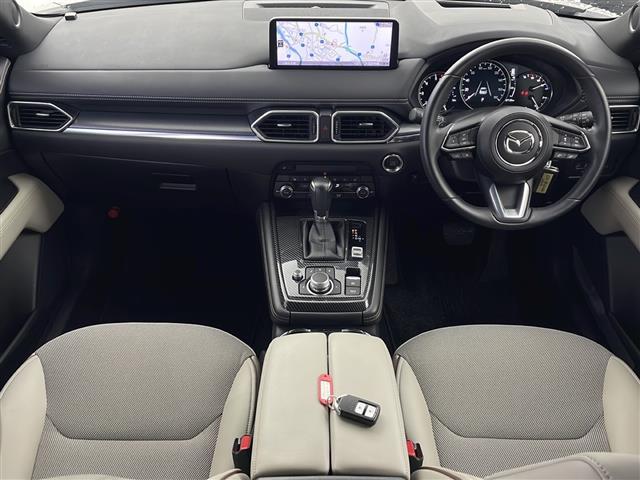 CX-8 XD グランドジャーニー 純正ナビ フルセグTV 衝突被害軽減ブレーキ レーダークルーズコントロール パドルシフト 全方位カメラ ETC 前後ドラレコ シートヒーター 置くだけ充電 ステアリングヒーター 電動シート LED(2枚目)