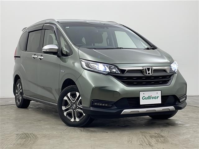 フリードハイブリッド ハイブリッド・クロスターホンダセンシング　４ＷＤ　社外ＳＤナビ　Ｂｌｕｅｔｏｏｔｈ　ＣＤ　ＤＶＤ　フルセグ　バックカメラ　ビルトインＥＴＣ　クルーズコントロール　車線逸脱警報　後方コーナーセンサー　両側パワースライドドア　純正ＡＷ　サンシェー（29枚目）