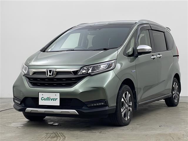 フリードハイブリッド ハイブリッド・クロスターホンダセンシング　４ＷＤ　社外ＳＤナビ　Ｂｌｕｅｔｏｏｔｈ　ＣＤ　ＤＶＤ　フルセグ　バックカメラ　ビルトインＥＴＣ　クルーズコントロール　車線逸脱警報　後方コーナーセンサー　両側パワースライドドア　純正ＡＷ　サンシェー（31枚目）