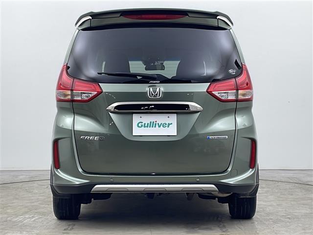 フリードハイブリッド ハイブリッド・クロスターホンダセンシング　４ＷＤ　社外ＳＤナビ　Ｂｌｕｅｔｏｏｔｈ　ＣＤ　ＤＶＤ　フルセグ　バックカメラ　ビルトインＥＴＣ　クルーズコントロール　車線逸脱警報　後方コーナーセンサー　両側パワースライドドア　純正ＡＷ　サンシェー（33枚目）