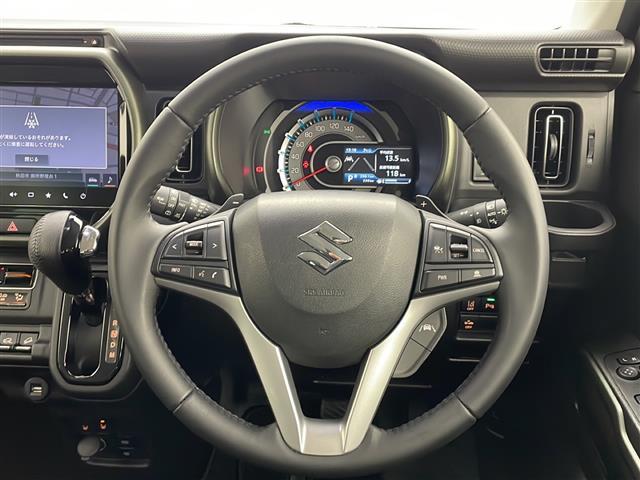 ハスラー タフワイルドターボ　４ＷＤ　純正ナビ　Ｂｌｕｅｔｏｏｔｈ　ＣＤ　フルセグ　全方位カメラ　クルーズコントロール　クリアランスソナー　車線逸脱警報　パドルシフト　アイドリングストップ　前席シートヒーター　純正ＡＷ（6枚目）