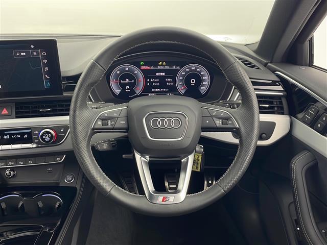 Ａ４アバント ４０ＴＤＩクワトロ　Ｓライン　４ＷＤ　純正ナビ　フルセグＴＶ　全方位カメラ　アダプティブクルーズコントロール　パドルシフト　パワーバックドア　ハーフレザーシート　パワーシート　ヒートシーター　ドライブレコーダー　ＥＴＣ２．０（5枚目）