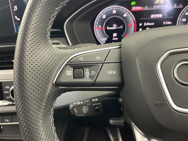 Ａ４アバント ４０ＴＤＩクワトロ　Ｓライン　４ＷＤ　純正ナビ　フルセグＴＶ　全方位カメラ　アダプティブクルーズコントロール　パドルシフト　パワーバックドア　ハーフレザーシート　パワーシート　ヒートシーター　ドライブレコーダー　ＥＴＣ２．０（7枚目）